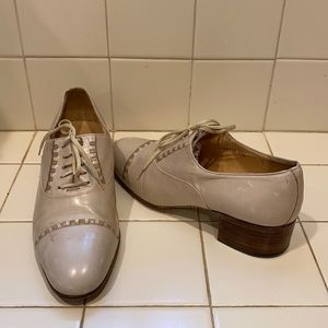 Rare Unisex Brass BOOT Cream size 6(8)